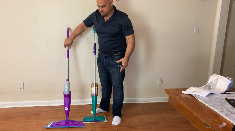 Watch Rejuvenate Click and Clean Vs. Swifer Wetjet #thisorthat on